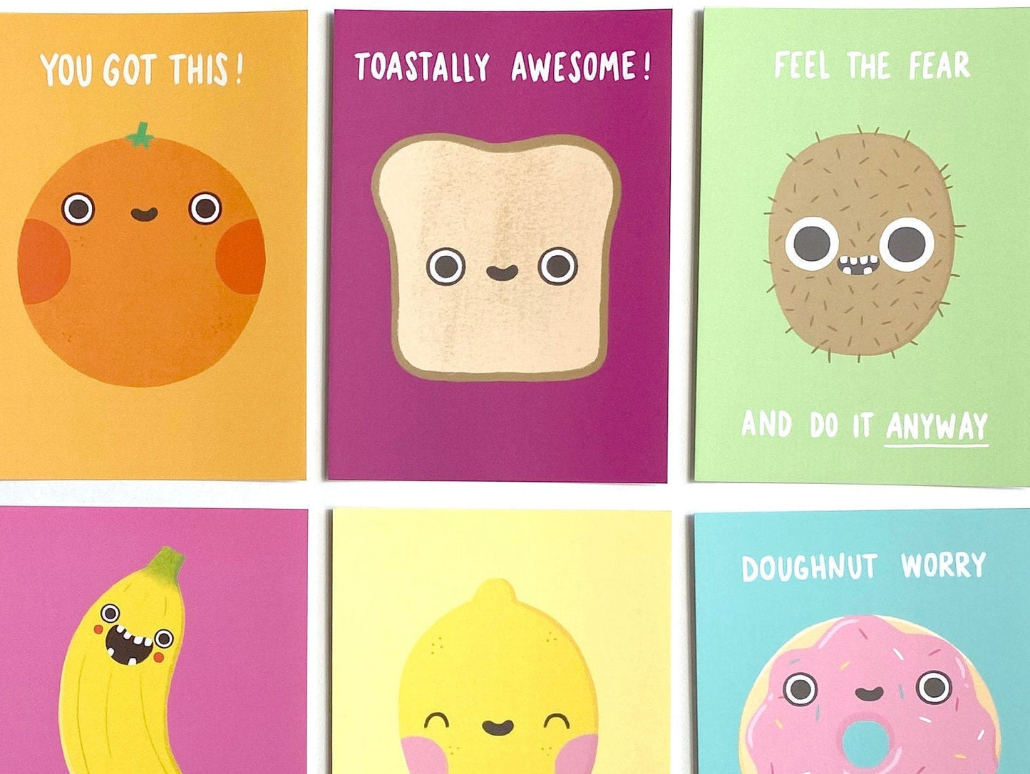 Toast Postcard, Toastally Awesome, A6 Postcard, Pun Postcard